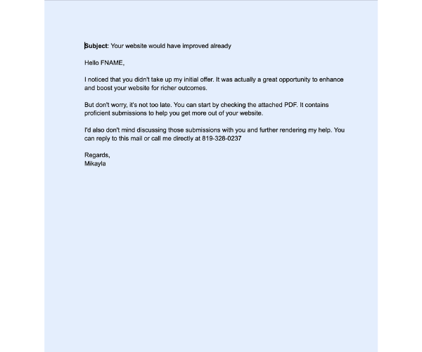 Cold Email