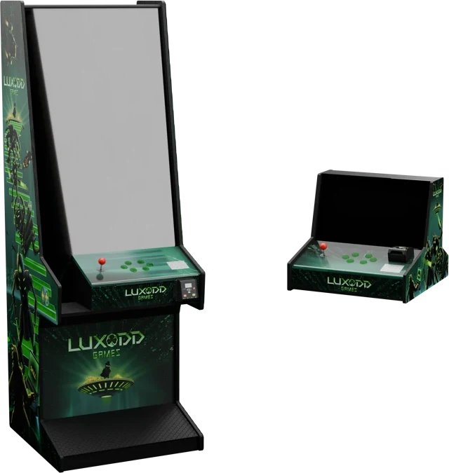 Luxodd Rook and Pawn arcade cabinets